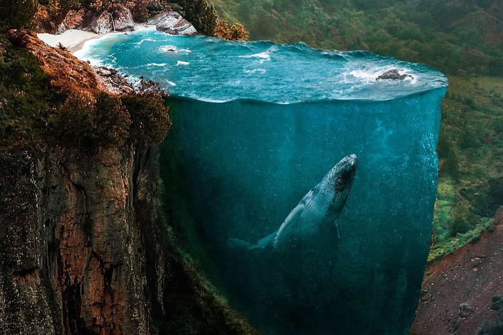 Turkish Artist Huseyin Sahin Creates Photo Collages of Dreamlike Scenes