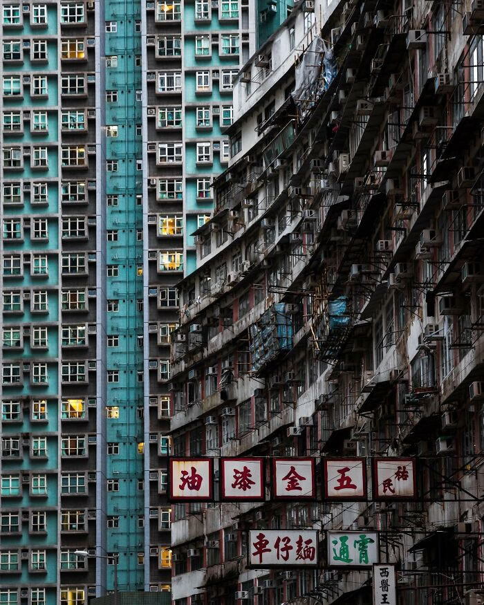 Hong Kong Being A Concrete Jungle By Manson