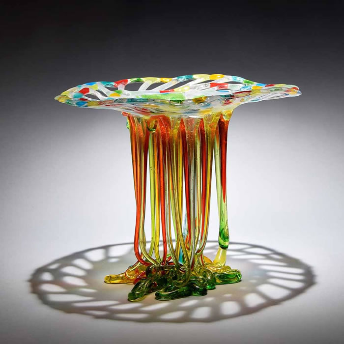 Jellyfish Glass Sculptures By Daniela Forti