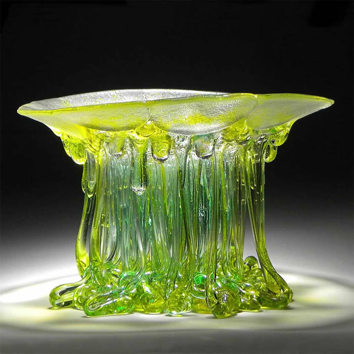 Jellyfish Glass Sculptures By Daniela Forti