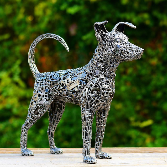 Beautiful Metal Sculptures By Brian Mock