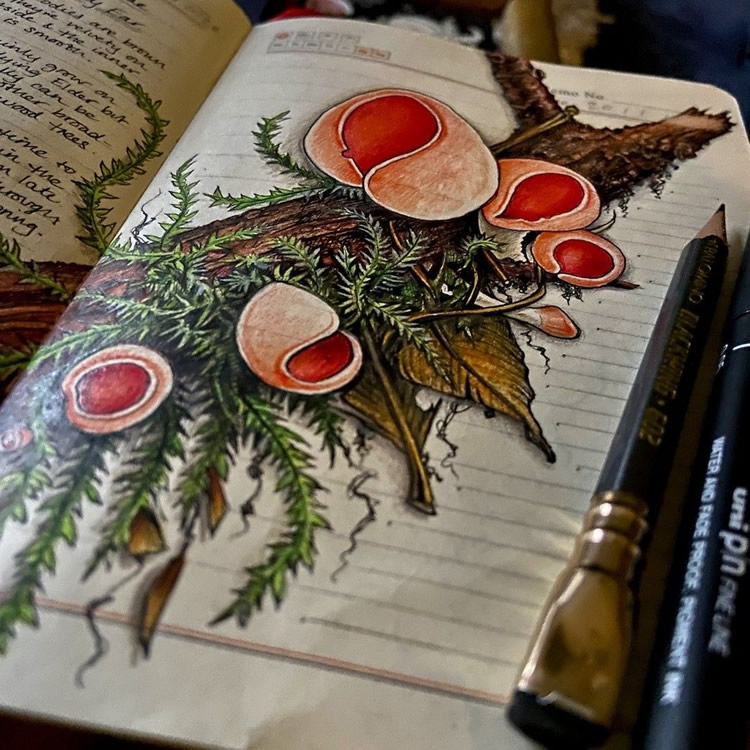 Nature Illustrations Journal By Bernoid