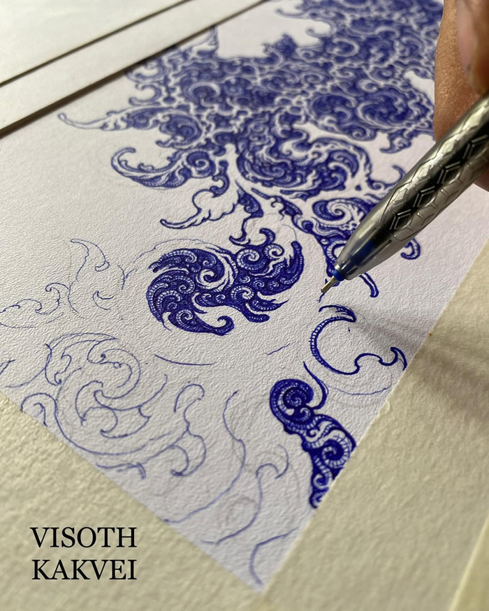 Breathtaking Doodle Art works By Visothkakvei