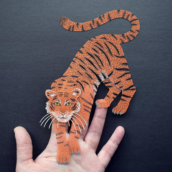 Brilliant Paper Art - Paper Cutting Artwork By Pippa Dyrlaga