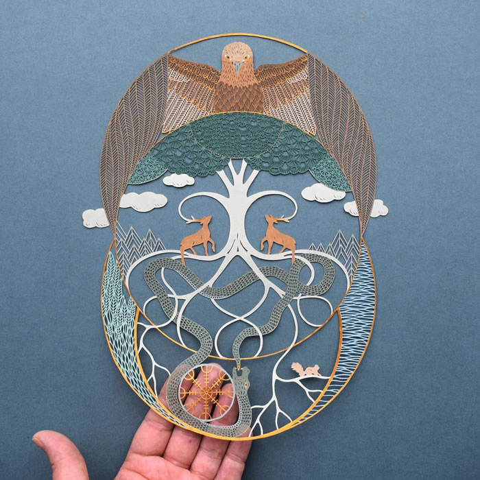 Brilliant Paper Art - Paper Cutting Artwork By Pippa Dyrlaga