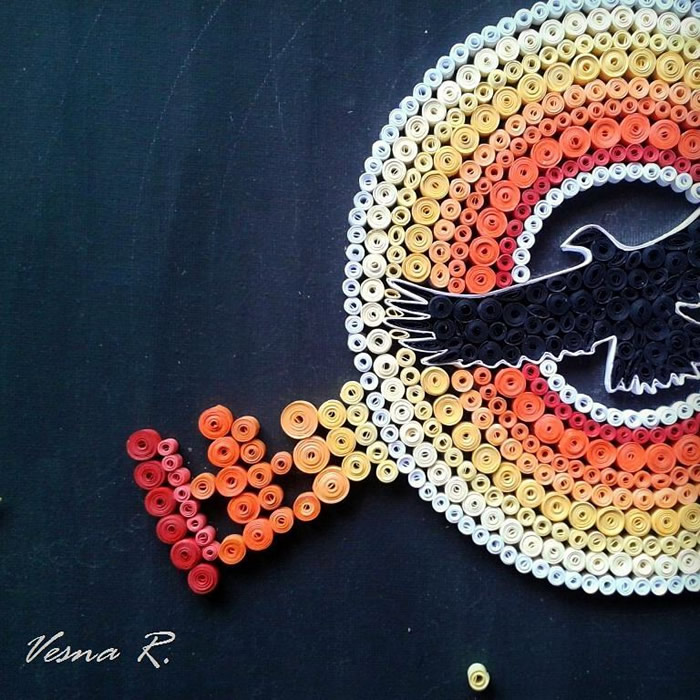 Paper Quilling Art By Vesna Rikic