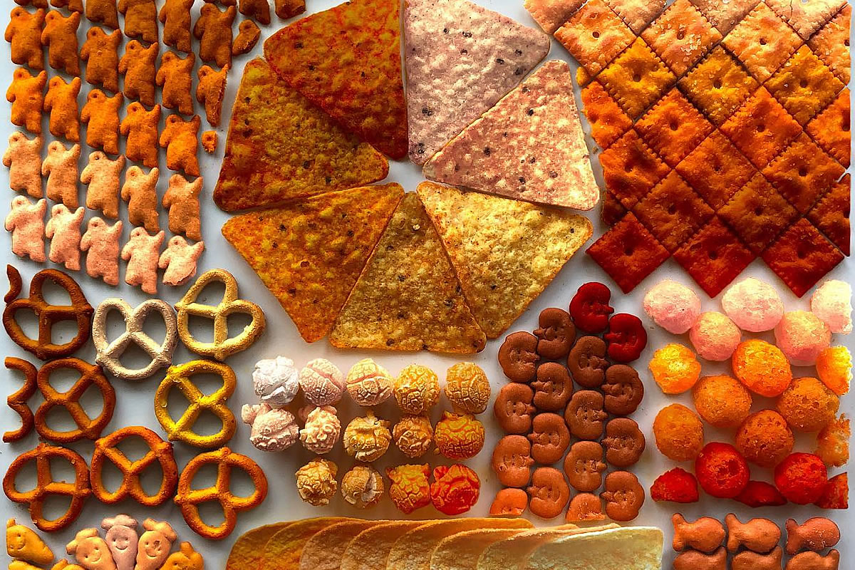 Artist Adam Hillman Arrange Food And Everyday Objects In A Innovative Way
