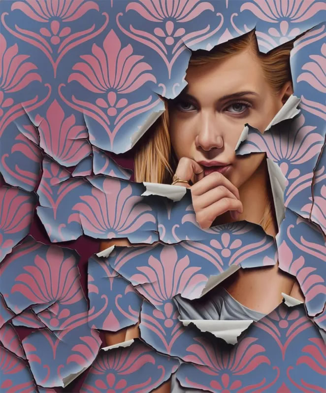 Peeling And Cracking Paintings By James Bullough