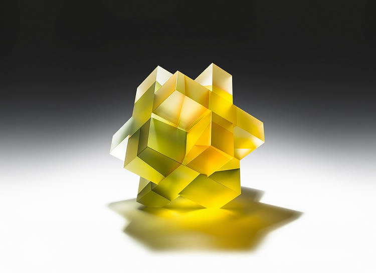 Segmentation Glass Sculpture By Jiyong Lee