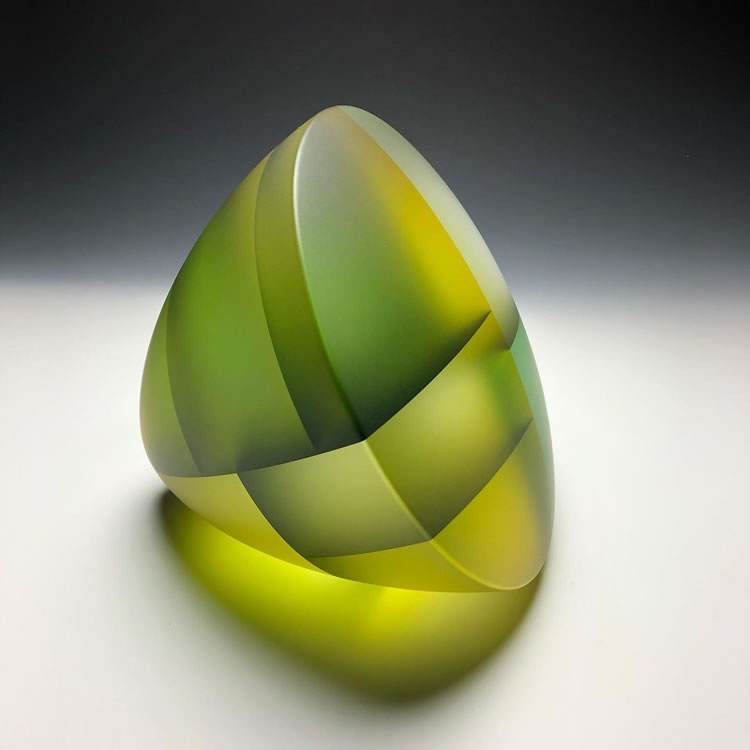 Segmentation Glass Sculpture By Jiyong Lee