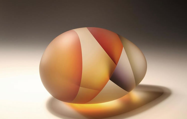 Segmentation Glass Sculpture By Jiyong Lee