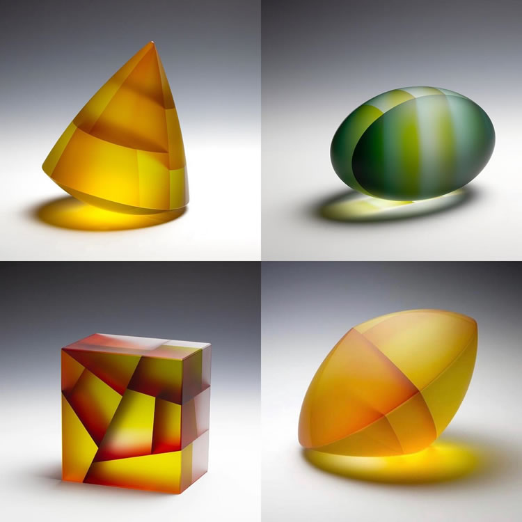 Segmentation Glass Sculpture By Jiyong Lee