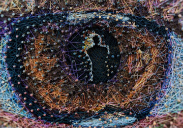 Artist Konstantin Hlanta Creates Realistic Art Made Of Threads And Nails