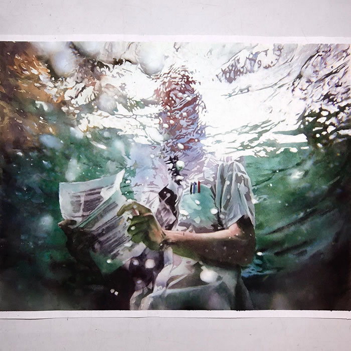 Watercolor Paintings By Marcos Beccari