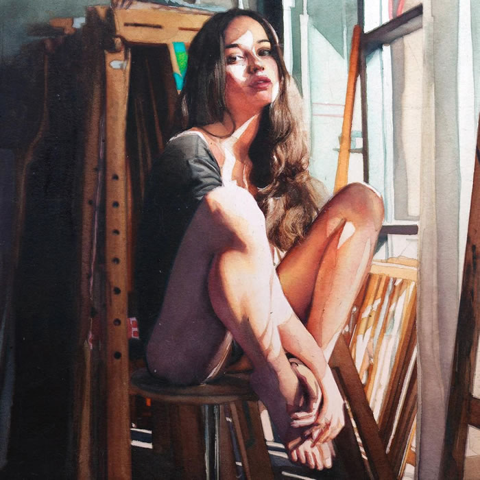 Watercolor Paintings By Marcos Beccari