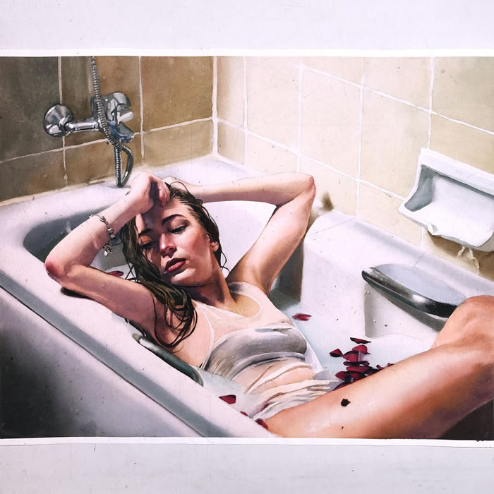 Watercolor Paintings By Marcos Beccari