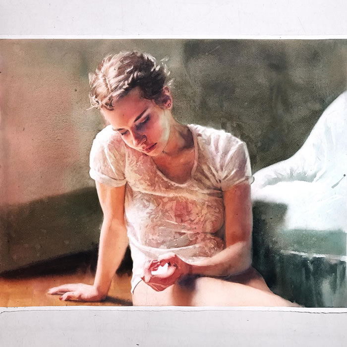 Watercolor Paintings By Marcos Beccari