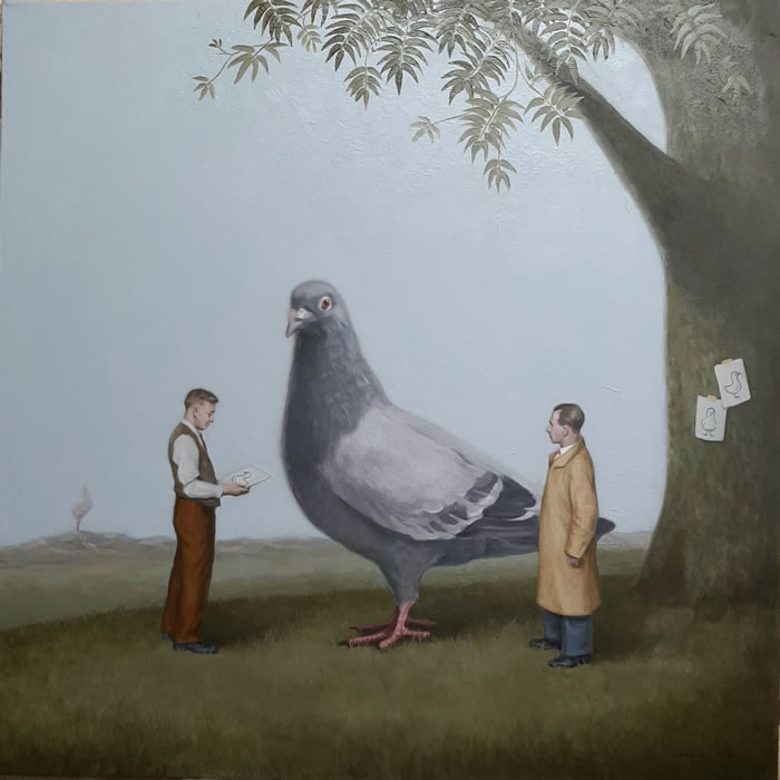 Humorous And Satirical Oil Paintings By Toni Hamel