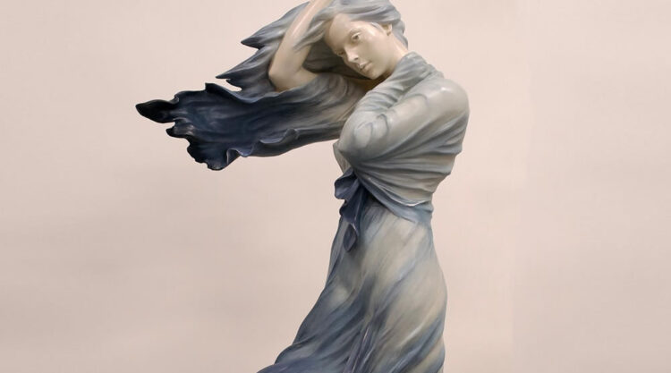 Bronze Sculptures Of Women By Luo Li Rong