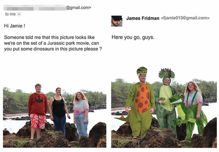 Funny Photoshop Edits By James Fridman