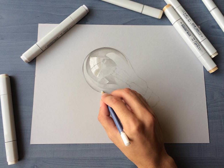 Indian Artist Sushant S Rane Creates Incredible Hyper-Realistic 3D Drawings