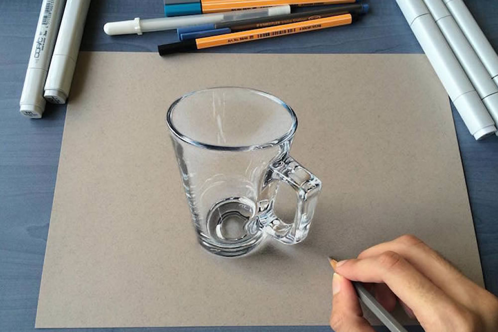 3D Drawings That I Create To Confuse People | Bored Panda
