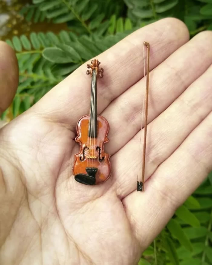 Miniature Sculptures With Clay By Tanya