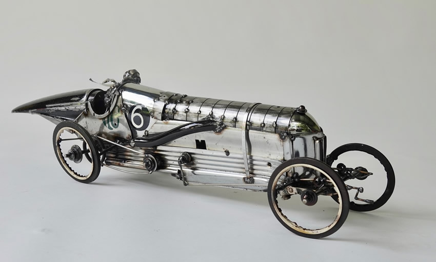 Scrap Metal Sculptures by James Corbett