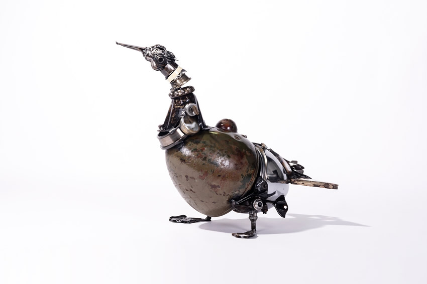 Scrap Metal Sculptures by James Corbett