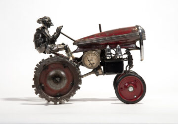 Scrap Metal Sculptures by James Corbett