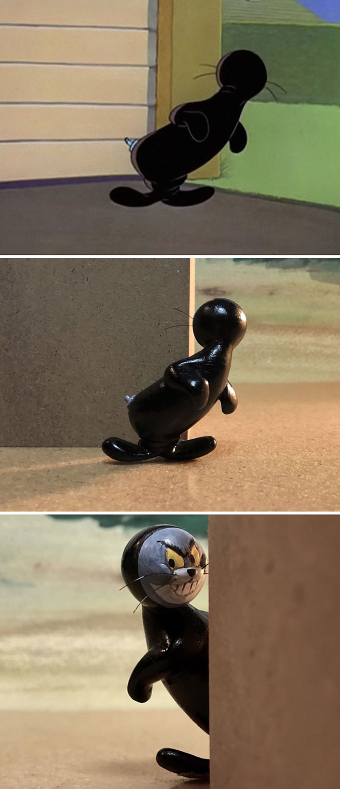 Tom and Jerry Sculptures By Taku Inoue