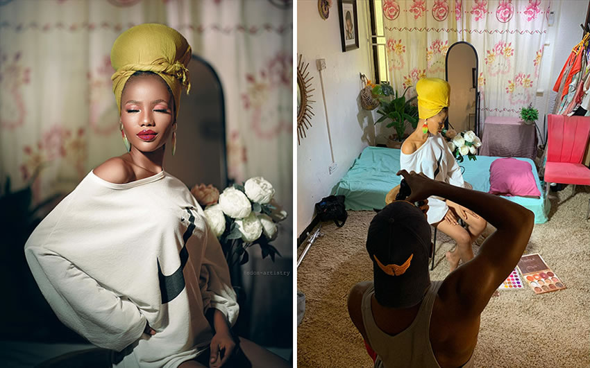 Behind The Scene Photos by Ibor Edosa Victor