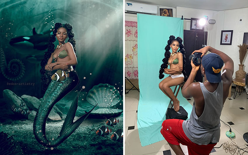 Behind The Scene Photos by Ibor Edosa Victor