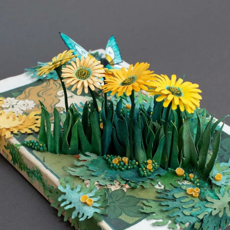 Miniature Ecosystem Sculptures by Stephanie Kilgast
