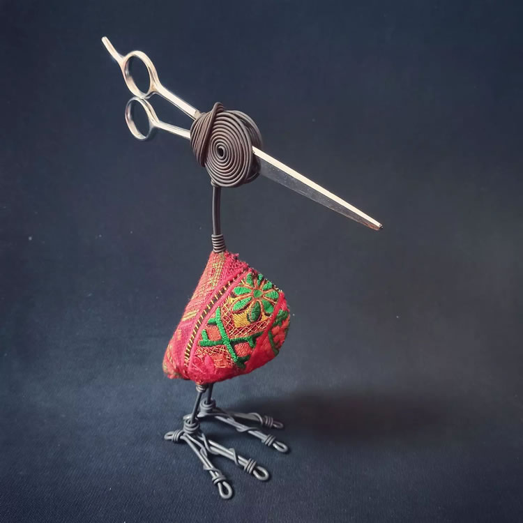 Quirky creatures Made From Scrap Metal By Mohsen Heydari Yeganeh