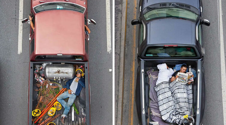 Aerial Photos Of Mexican Commuters