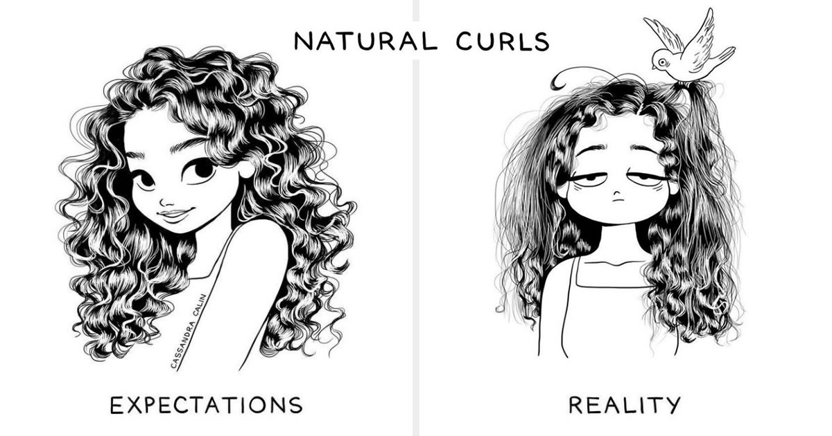 Artist Creates Funny Comics That Draw All The Struggles Of Girls