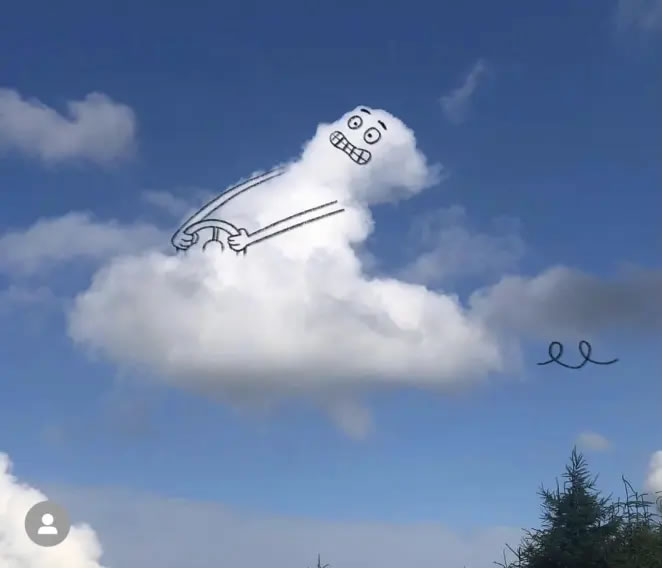 Funny Doodles Of Clouds By Chris Judge