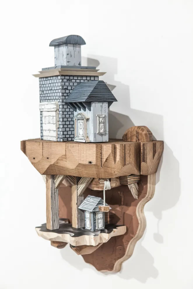 Cities Drawings And Sculptures By Luke O’Sullivan