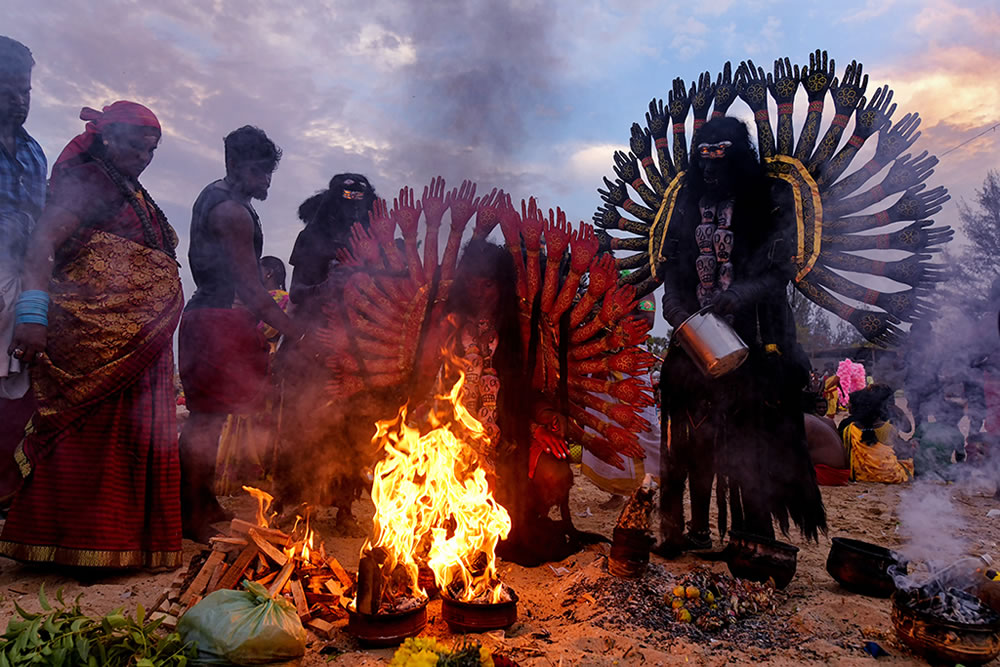 Dussehra At Kulasai Mutharamman Temple By Avra Ghosh