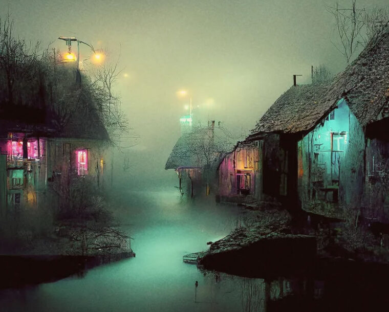 Visual Artist Raul Cantu Creates Stunning Generative Art Of Foggy Landscapes