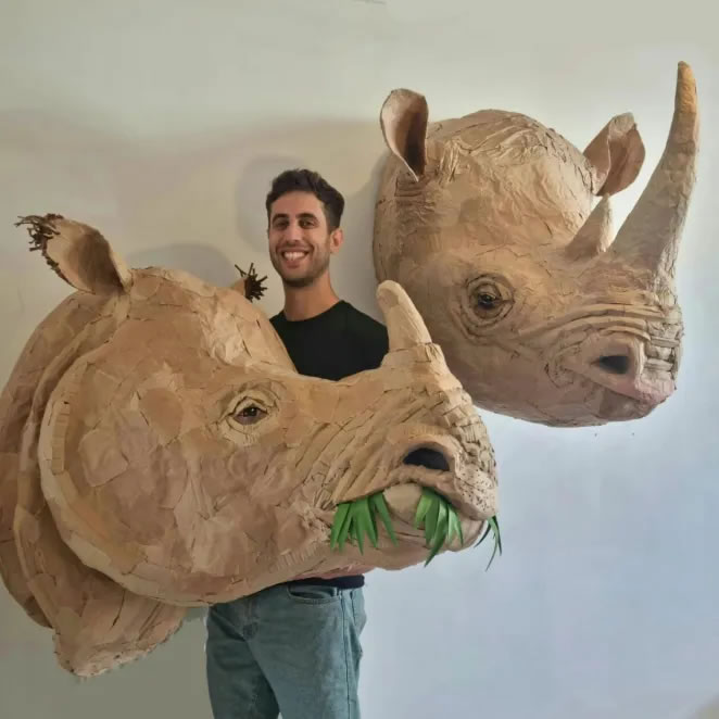 Life Animal Sculptures By Josh Gluckstein