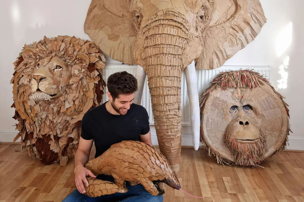 Life Animal Sculptures By Josh Gluckstein