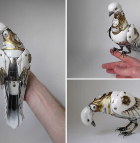 Artist Igor Verniy Creates Steampunk Animal And Insect Sculptures