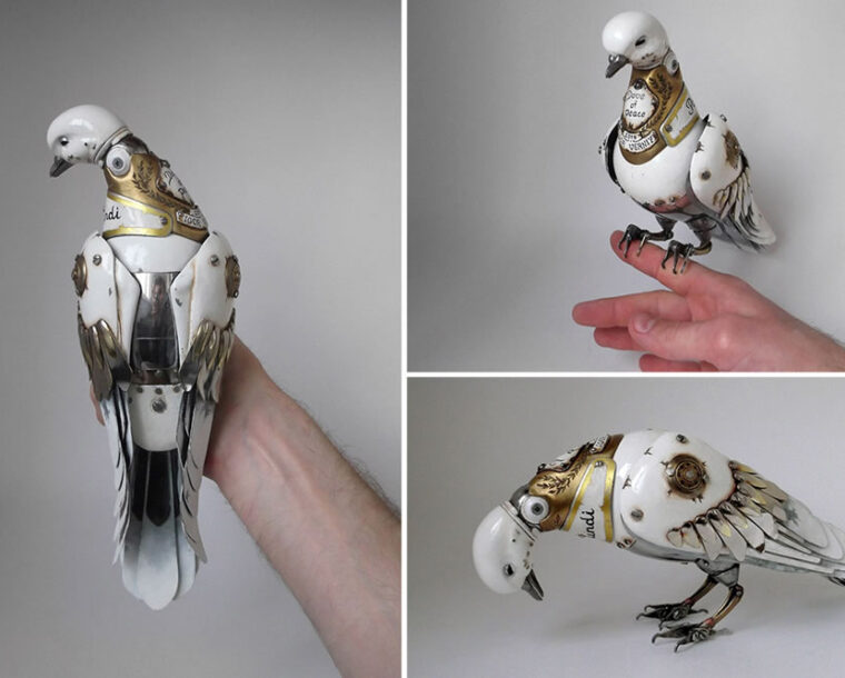 Artist Igor Verniy Creates Steampunk Animal And Insect Sculptures
