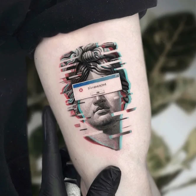 Three-dimensional tattoos by Kozo