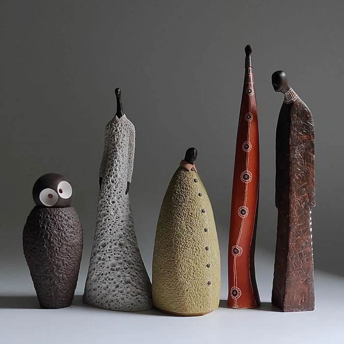 A Diverse Array of Textures Cloak Abstract and Figurative Ceramics by  Artist Carlos Cabo — Colossal