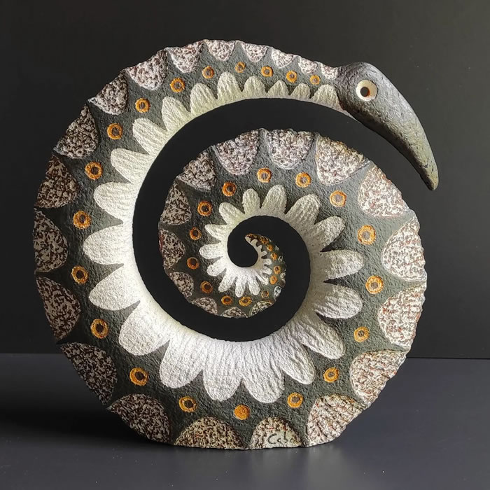 Sculptures abstraites en céramique de Carlos Cabo