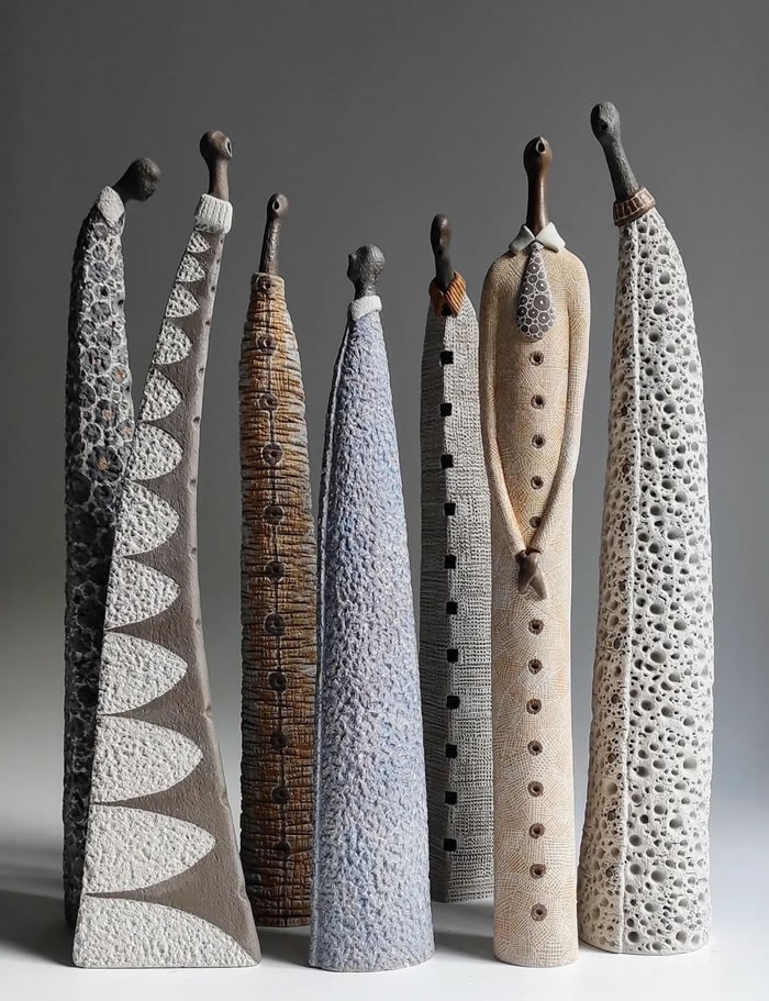 A Diverse Array of Textures Cloak Abstract and Figurative Ceramics by  Artist Carlos Cabo — Colossal