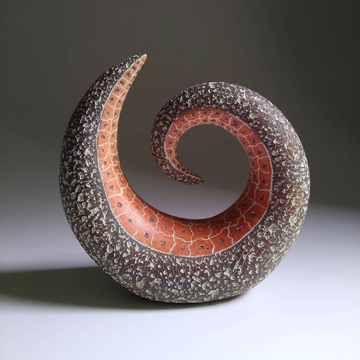 Abstract Ceramic Sculptures by Carlos Cabo